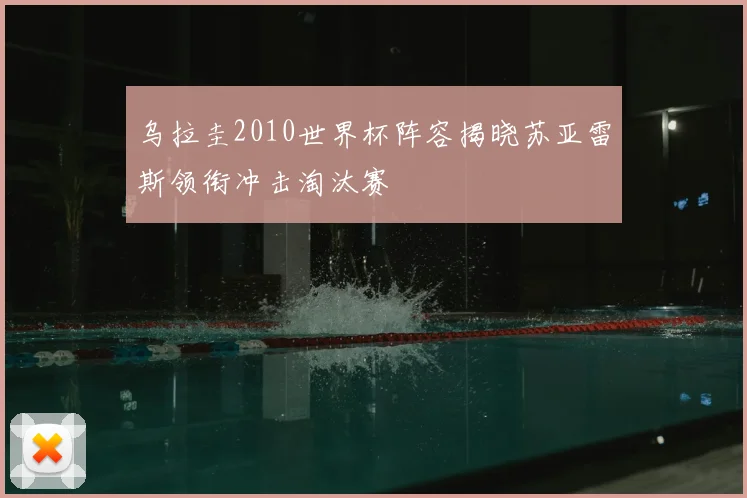 乌拉圭2010世界杯阵容揭晓苏亚雷斯领衔冲击淘汰赛